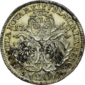 Deutschland, Stadt Nürnberg, 20 Krajcars 1769 - RARE