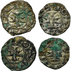 Set, France, County of Melgueil, Obol anonymous (4 pcs.)