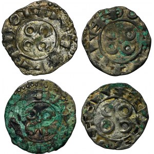 Set, France, County of Melgueil, Obol anonymous (4 pcs.)