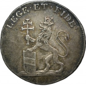 Rakúsko, František II., korunovačný žetón Praha 1792