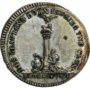 Germany, City of Regensburg, silver Ducat 1717 - Reformation