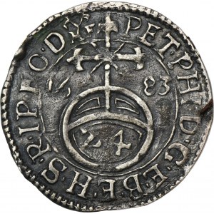 Nemecko, Bamberské biskupstvo, Peter Philip von Dernbach, Penny 1683