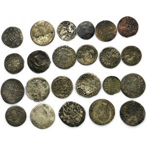 Satz, Deutschland, Mix aus Münzen des 17. und 18. Jahrhunderts (23 Stück)