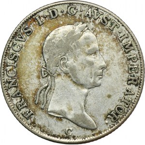 Austria, Franz II, 20 Kreuzer Prague 1834