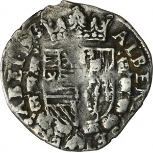 Spanische Niederlande, Albert und Isabella, 1 Silber Real ohne Datum