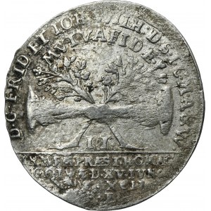 Německo, Sasko-Gotha-Altenburg, Fridrich II, Penny 1692 - RARE
