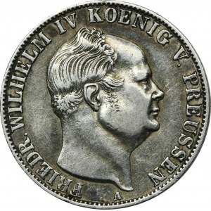 Nemecko, Pruské kráľovstvo, Fridrich Viliam IV, Thaler Berlin 1855 A