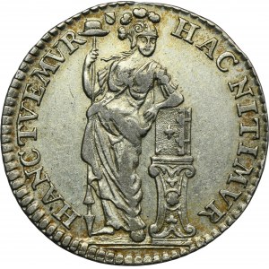 Netherlands, Utrecht Province, 1/4 Gulden of muntmeesterpenning 1759