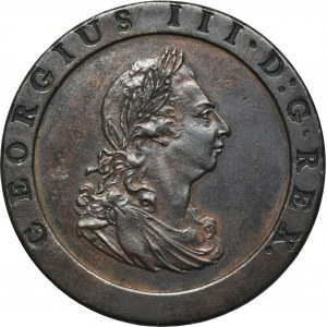 Wielka Brytania, Jerzy III, 1 Pens Handsworth 1797