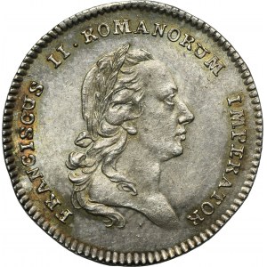 Austria, Franciszek II, Żeton koronacyjny Frankfurt 1792