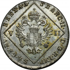 Rakousko, František II., 7 krajcarů Vídeň 1802 A