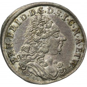 Niemcy, Saksonia-Hildburghausen, Ernest Fryderyk I, Dwugrosz Gotha 1717