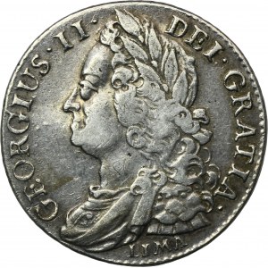 Great Britain, George II, 1 Shilling 1745