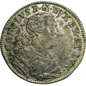 Nemecko, Brunswicko-Wolfenbüttelské vojvodstvo, Karol I., 1/3 Thaler 1764 IDB