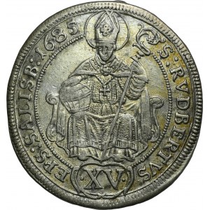 Austria, Archbishopric of Salzburg, Maximilian Gandolf von Kuenburg, 15 Kreuzer 1685