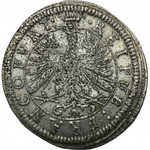 Deutschland, Stadt Frankfurt, 6 Albus 1693 IIF