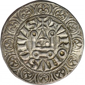 Frankreich, Philipp IV. der Schöne, Tours Tours Pfennig ohne Datum