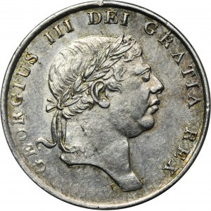 Velká Británie, Jiří III., žeton Bank of England, 1 šilink a 6 pencí Birmingham 1814