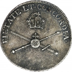 Německo, město Frankfurt, Leopold II, 1 1/4 dukátu ve stříbře 1790