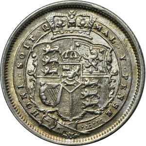 Wielka Brytania, Jerzy III, 1 Szyling Londyn 1817