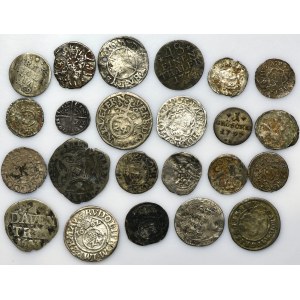 Zestaw, Monety Europy, Austria, Niderlandy, Niemcy, Pomorze Zachodnie, Mix monet (23 szt.)