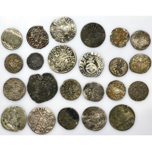 Set, Coins from Europe, Austria, Netherlands, Germany, West Pomerania, Mix of coins (23 pcs.)