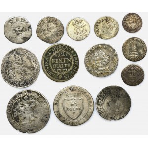 Sada, Nemecko a Taliansko, zmiešané mince (13 kusov)