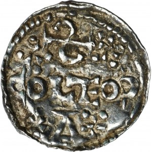 Germany, Otto II, Denarius in type Sancta Cologna Agrippina
