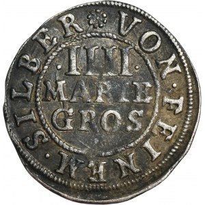 Nemecko, mesto Hannover, 4 Mariengroschen 1669 AS