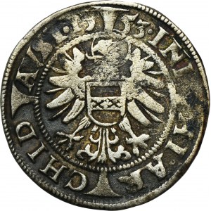 Austria, Ferdinand I, 3 Kreuzer Wien 1553