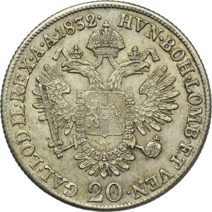 Austria, Franz II, 20 Kreuzer Wien 1832 A