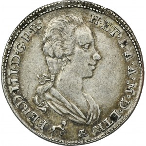Itálie, Toskánsko, Ferdinand III, 2 Paoli Florencie 1791