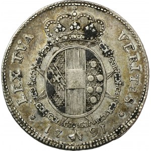 Italien, Toskana, Ferdinand III, 2 Paoli Florenz 1791