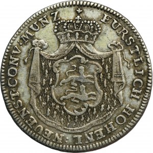 Germany, Hohenlohe-Neuenstein-Öhringen, Ludwig Friedrich Karl, 20 Kreuzer Nurnberg 1770 SRN