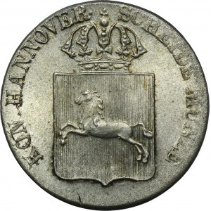 Nemecko, Hannoverské kráľovstvo, Ernest August, 1/24 Thaler Hanover 1842 S