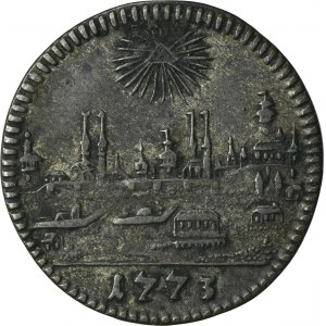 Deutschland, Stadt Nürnberg, 1 Krajcar 1773 N