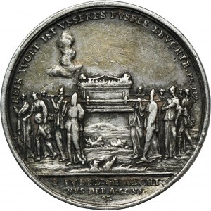 Nemecko, Norimberg, medaila pri príležitosti 2. svetskej oslavy Augsburského vyznania 1730