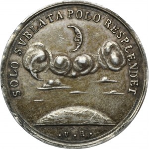 Niemcy, Hamburg, Medal na okoliczność śmierci burmistrza Hamburga Gerharda Schrödera 1723