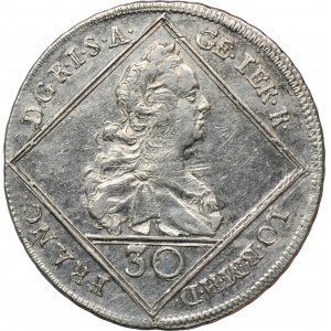 Austria, Franz I of Lorraine, 30 Kreuzer Hall 1748 HA