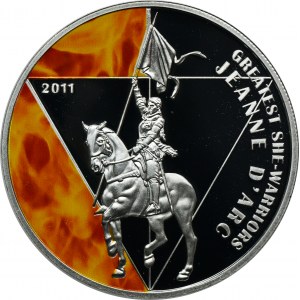 Togo, 500 CFA Francs 2011 - Große Krieger, Jeanne d'Arc