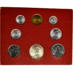 Zestaw, Watykan, Pięć zestawów roczników monet (39 szt.)