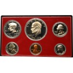 Set, USA, Six vintage sets of proof coins (31 pcs.)