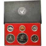 Zestaw, USA, Sześć zestawów roczników monet lustrzanych (31 szt.)