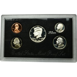 Sada, USA, šesť sád historických zrkadlových mincí (31 kusov).