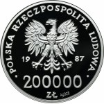 KOPIA, 200.000 złotych 1987 Jan Paweł II