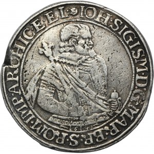 Niemcy, Brandenburgia-Prusy, Jan Zygmunt Hohenzollern, Dwutalar Kolonia 1614 HM - BARDZO RZADKI