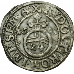 Nemecko, biskupstvo Hildesheim, Ernest III, Penny 1603 - ex. Dr. Max Blaschegg