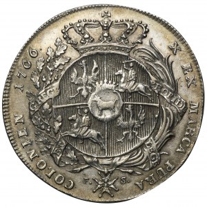 Poniatowski, Thaler Varšava 1766 FS - Zbrojíř - varianta 32.a5