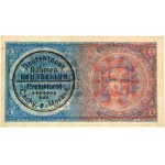 Čechy a Morava, 1 koruna (1939) - tlačené -.