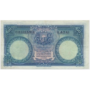 Lettland, 50 Flecken 1934